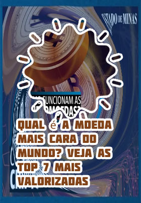 Criptomoeda mais cara hoje